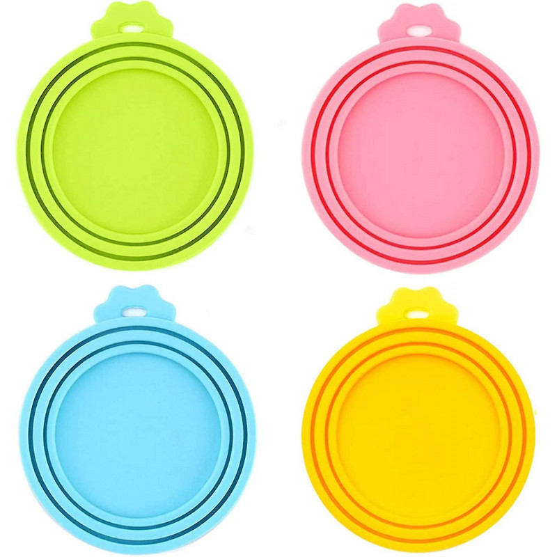 Food Can Lids Universal Bpa Free Silicone Can Lids Covers For Dog And Cat Food