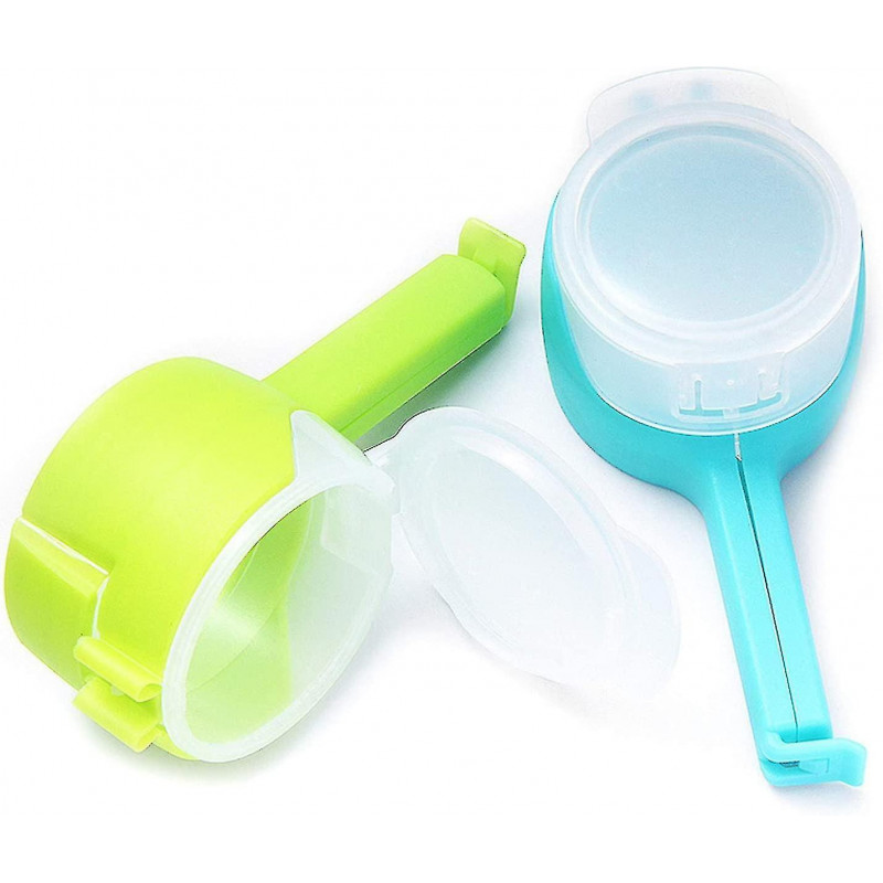 8 pièces clip d’étanchéité de sac alimentaire avec bec verseur pour clip d’étanchéité de stockage de nourriture