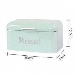 Vintage Bread Box Cupboard Iron Box Desktop Finishing Dust-proof Storage Box Storage Bin Food Kitch Vintage Bread Box Cupboard Iron Box Desktop Finishing Dust-proof Storage Box Storage Bin Food Kitch