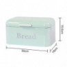 Vintage Bread Box Cupboard Iron Box Desktop Finishing Dust-proof Storage Box Storage Bin Food Kitch