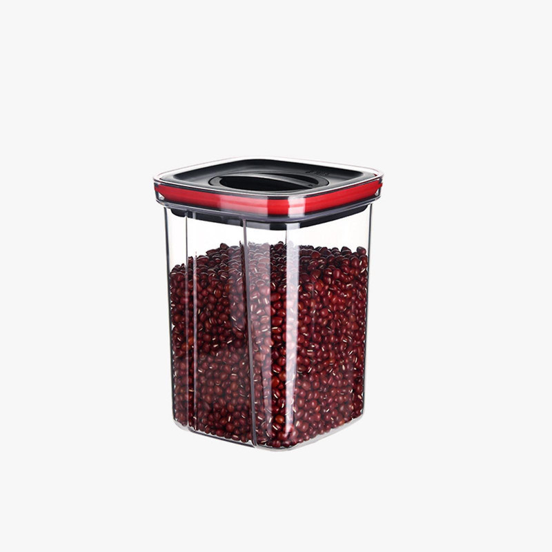 Miscellaneous Grains Barley Noodle Storage Jar Nut Candy Dry Storage Jar Transparent Buckle Dry Storage Jar