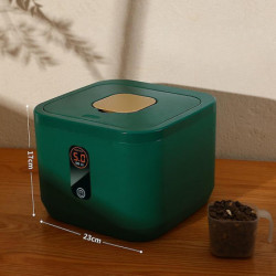 5/10kg Nourriture pour animaux de compagnie Seau de stockage Simple Scellé Nourriture pour chiens Cat Food Bucket [...]