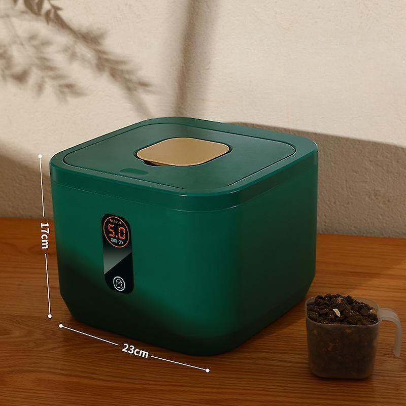 5/10kg Nourriture pour animaux de compagnie Seau de stockage Simple Scellé Nourriture pour chiens Cat Food Bucket [...]