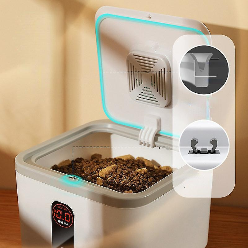 5/10kg Nourriture pour animaux de compagnie Seau de stockage Simple Scellé Nourriture pour chiens Cat Food Bucket [...]