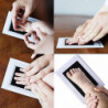 2 Set Baby Handprint Empreintes Tampons encreurs Coffre-fort Non toxique Sans contact Peau Sans encre Kits Inkpad [...]