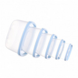 5pcs Refrigerator Food Container With Lids Preserves Freshness Prevent Damp Stackable Refrigerator Organizer Bins [...]