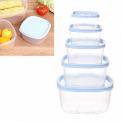 5pcs Refrigerator Food Container With Lids Preserves Freshness Prevent Damp Stackable Refrigerator Organizer Bins [...]