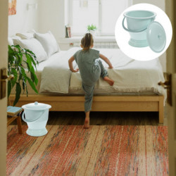 1PC Thickened Handheld Spittoon with Lid Home Urine Bucket Practical Chamber Pot 1PC Thickened Handheld Spittoon with Lid Home Urine Bucket Practical Chamber Pot