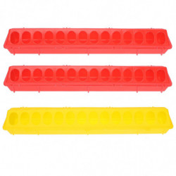 3 Pcs Pigeon Feeding Trough Food Feeding Groove Bowls Pigeon Food Container 3 Pcs Pigeon Feeding Trough Food Feeding Groove Bowls Pigeon Food Container