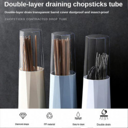 Drain Box With Buckle Below Stable Tight Cutlery Container For Home Dormitory Drain Box With Buckle Below Stable Tight Cutlery Container For Home Dormitory