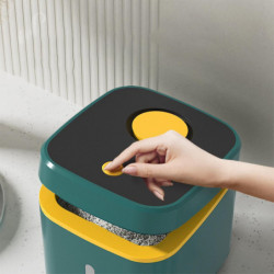 Récipient de riz alimentaire Bac de support scellé pour nourriture pour animaux de compagnie Bean Kitchen [...]