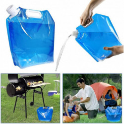 Pack of 4, 10 L Folding Canister, Foldable Water Container, BPA-Free, Portable Drinking Water Canister Pack of 4, 10 L Folding Canister, Foldable Water Container, BPA-Free, Portable Drinking Water Canister