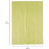 8 Rolls Biodegradable Pet Waste Bags, 15 Pieces Per Roll, Outdoor Litter Bags, Green