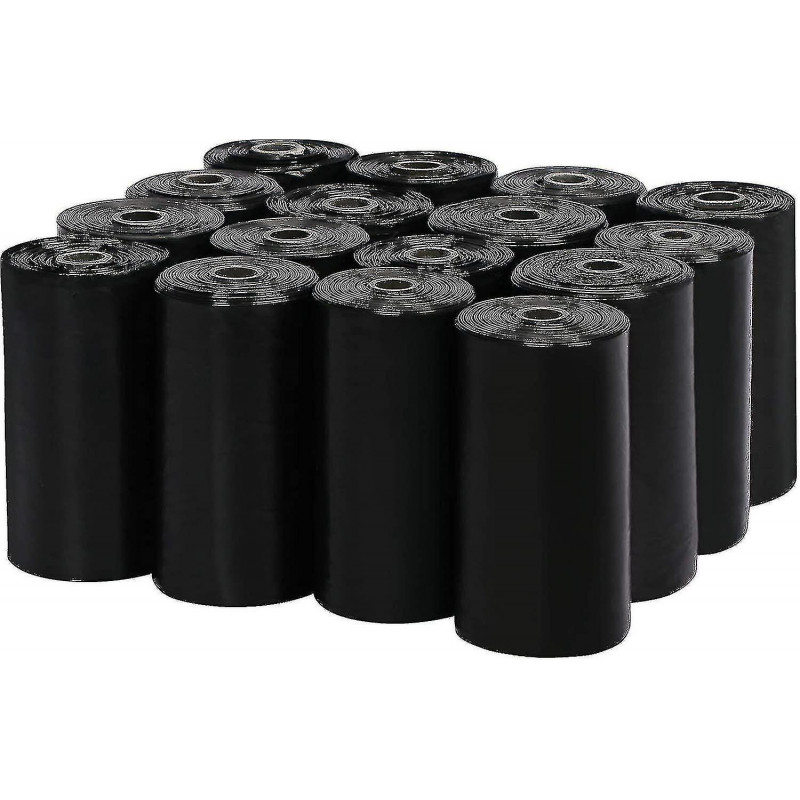 Dog Poop Bags,extra Thick And Strong Pet Waste Bags For Poop, Opaque Leak Proof Bag, 16 Rolls In A Box 9 X 13 Inch()