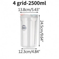 Kitchen Food Storage Box Moisture-proof Airtight Jar