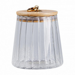 1pc Transparent Sealed Bottle Sealed Jar Food Container Storage Jar for Kitchen