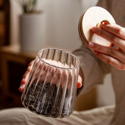1pc Transparent Sealed Bottle Sealed Jar Food Container Storage Jar for Kitchen