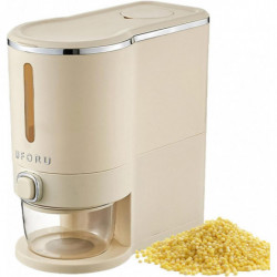 Distributeur de nourriture sèche, seau de riz étanche à l’humidité, seau de cuisine à riz scellé, distributeur de [...]