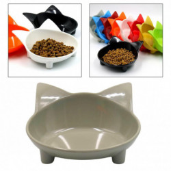 Cute Cat Ear Shaped Pet Food Water Bowl