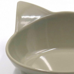 Cute Cat Ear Shaped Pet Food Water Bowl