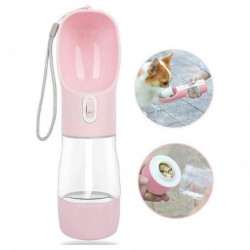 Dog Water Bottle, Multifunctional And Portable Dog Water Dispenser
