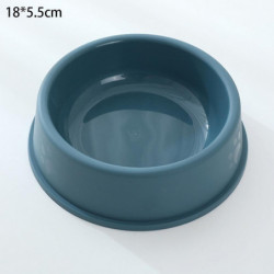 Pet Bowl Plastic Scrub Footprint Bowl Dog Cat Feeding Water Bowl Dog Bowl