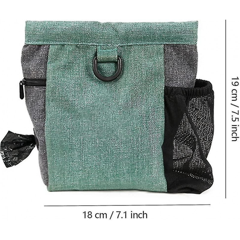 Dog Treat Pouch, Portable Dog Treat Bag For Training Dog, Dog Treat Pouch With Magnet, With Adjustable Waist Belt Dog Treat Pouch, Portable Dog Treat Bag For Training Dog, Dog Treat Pouch With Magnet, With Adjustable Waist Belt