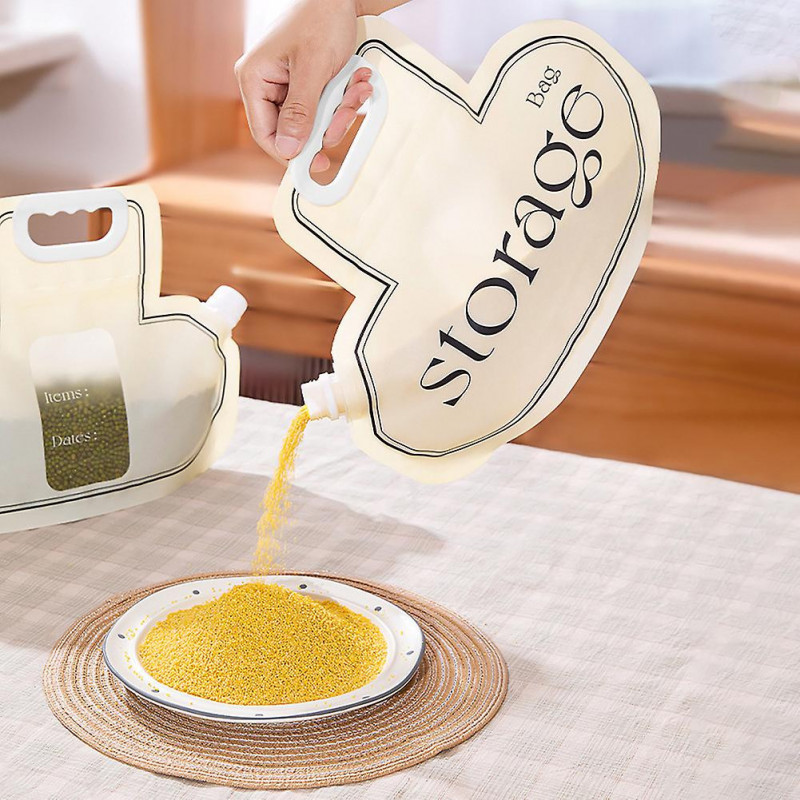 Clouds Shape Grain Storage Bag Moisture-proof Grain Storage Packing Bag Kitchen Supplies Clouds Shape Grain Storage Bag Moisture-proof Grain Storage Packing Bag Kitchen Supplies