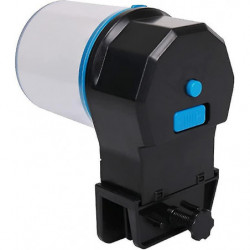 Fish Tank Feeder Intelligent Timing Automatic Feeder Aquarium Automatic Feeder 1 Piece Blue