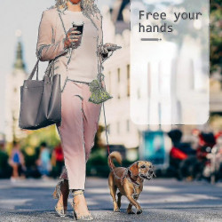 7pcs Dog Bag Holder Hands Free Waste Bag Carrier Durable Dog Poop Bag