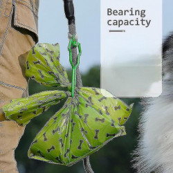 7pcs Dog Bag Holder Hands Free Waste Bag Carrier Durable Dog Poop Bag