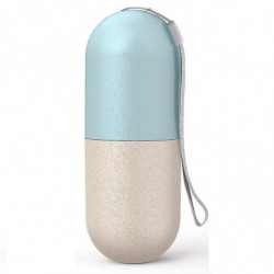 Pilulier portable de 7 jours, boîte de stockage de pilules de bijoux de grande capacité imperméable à l’eau et à [...]