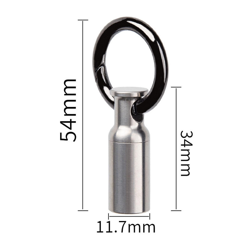 Sealed Pill Holder Durable Easy Carry Portable For Cycling Travel