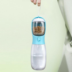 2 In 1 Food Jar Travel Portable Walking Durable Large Capacity Dog