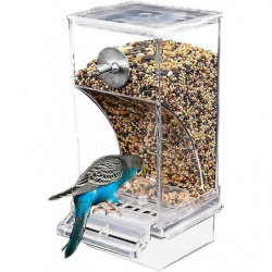 Mangeoire automatique anti-éclaboussures, Accessoires de cage à oiseaux, Récipient alimentaire pour perruches, [...]