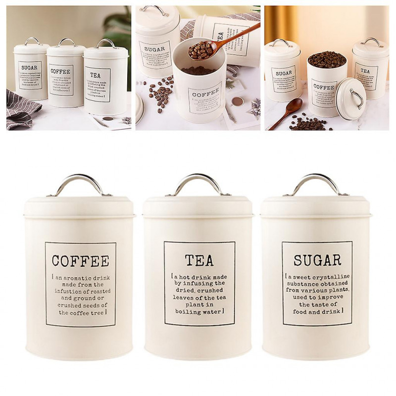 Bouteilles Cuisine Boîte de conserve alimentaire pour Home Organizer Candy Sealed Cans Box