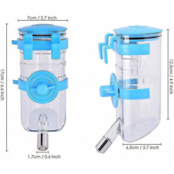 Rabbit Water Bottle No Drip 350ml/12oz Dog Crate Water Dispenser Hanging Pet Cage Water Bottles