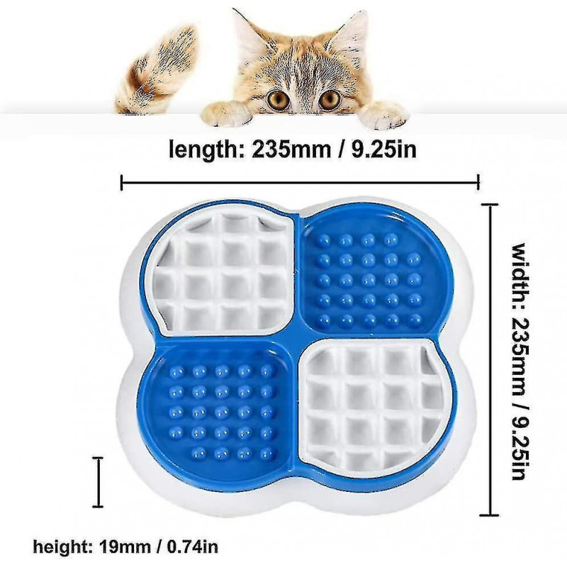 Bol Pour Chien Slow Feeder, Gamelle Anti Glouton Chien, Bols Chiens Alimentation Lente, Gamelle D'alimentation [...]