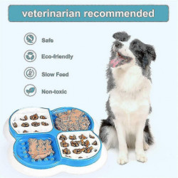 Bol Pour Chien Slow Feeder, Gamelle Anti Glouton Chien, Bols Chiens Alimentation Lente, Gamelle D'alimentation [...]