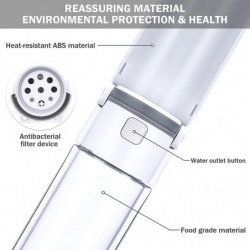 Dog Water Bottle 420ml/14oz, Dog Water Bottle Travel, Dogs Water Bottle For Walks Outdoor Antibacterial Dog Water Bottle 420ml/14oz, Dog Water Bottle Travel, Dogs Water Bottle For Walks Outdoor Antibacterial