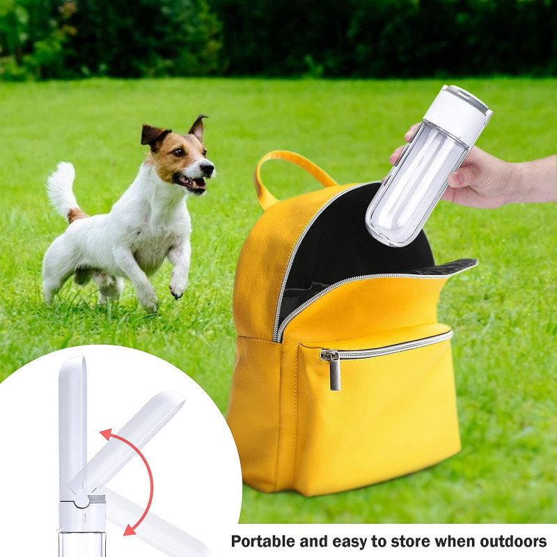 Dog Water Bottle 420ml/14oz, Dog Water Bottle Travel, Dogs Water Bottle For Walks Outdoor Antibacterial