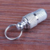 Pet Chien Chat Adresse Étiquette Baril Tube de Stockage Argent Carte d’Identification Pet