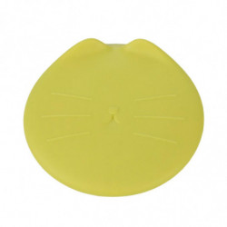 Universal Cat Canned Lid Storage Fresh Keeping Pet Food Can Covers Green