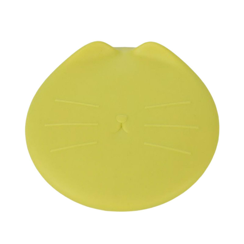 Universal Cat Canned Lid Storage Fresh Keeping Pet Food Can Covers Green