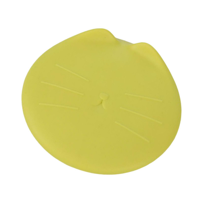 Universal Cat Canned Lid Storage Fresh Keeping Pet Food Can Covers Green