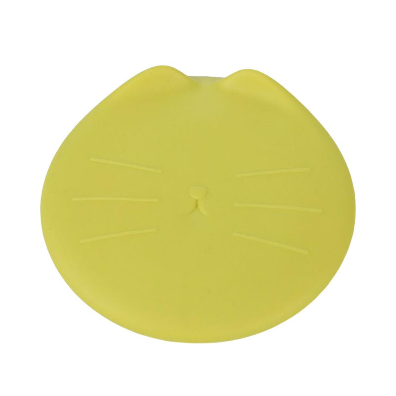 Universal Cat Canned Lid Storage Fresh Keeping Pet Food Can Covers Green