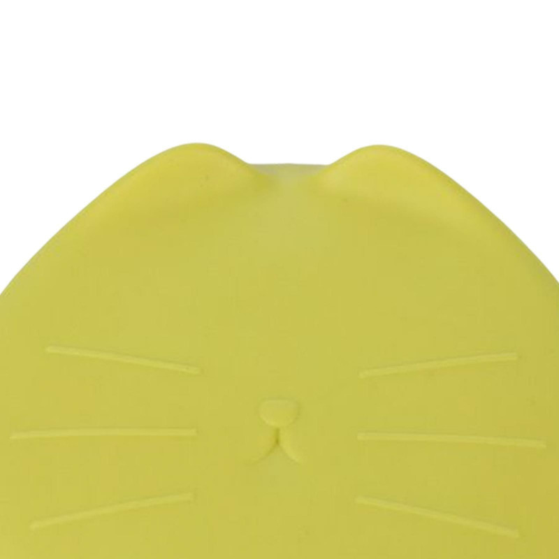 Universal Cat Canned Lid Storage Fresh Keeping Pet Food Can Covers Green