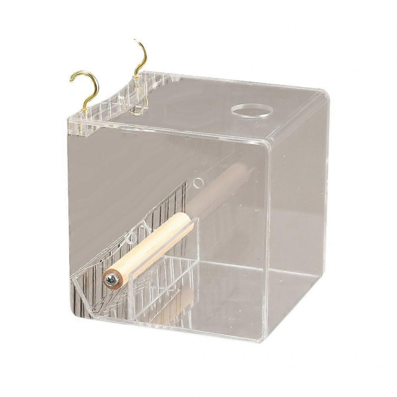 Parrots Feeder Anti-spill Food Container Conures Feeding House Food Dispenser