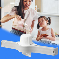 Sealing Clip Seal With Discharge Nozzle Food Snacks Proof Fresh-keeping Household Milk Powder Discharge Artifact