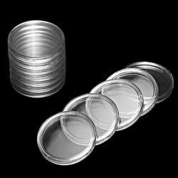 60pcs 40mm Eagles Coin Capsules With Storage Box Container Collection Supplies 60pcs 40mm Eagles Coin Capsules With Storage Box Container Collection Supplies